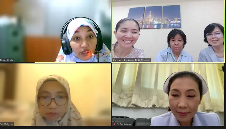 Online meeting with Indonesian partners, 2025 — photo 1